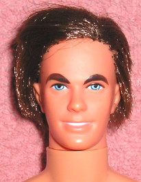 1968 ken doll with real hair