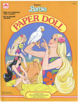Golden Books 1523-1, Tropical Barbie Paper Doll, 1986