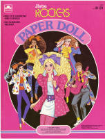 Golden Books 1528, Barbie and the Rockers Paper Doll, 1986