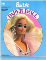 Golden Books 1537-3, Barbie Paper Doll, 1991