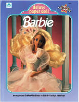 Golden Books 1690-1, Barbie DeLuxe Paper Doll, 1991, 1990