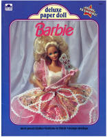 Golden Books 1695-1, Barbie DeLuxe Paper Doll, 1991