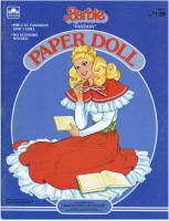 Golden Books 1982-47, Barbie Fantasy Paper Doll, 1984