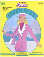 Golden Books 1982-48, Day-to-Night Barbie Paper Doll, 1985