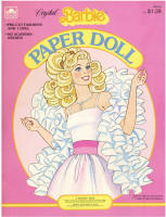 Golden Books 1983-46, Crystal Barbie Paper Doll, 1984