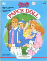 Golden Books 1983-50, The Heart Family Paper Dolls, 1985