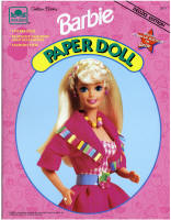 Golden Books 2371, Barbie Paper Doll DeLuxe Edition, 1994, 1991