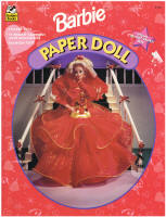 Golden Books 2748, Barbie Paper Doll (Holiday), 1994, 1993