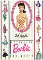 Peck-Gandré Presents, Nostalgic Barbie Paper Doll, No 1 brunette, 1989