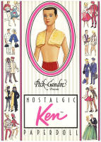 Peck-Gandré Presents, Nostalgic Ken Paper Doll, 1989