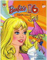 Whitman 1981, Barbie's Sweet 16 Paper Doll, 1974