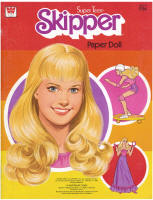 Whitman 1982-33, SuperTeen Skipper Paper Doll, 1980