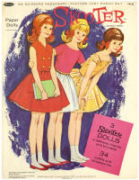 Whitman 1985-59, Skooter Paper Dolls, 1965