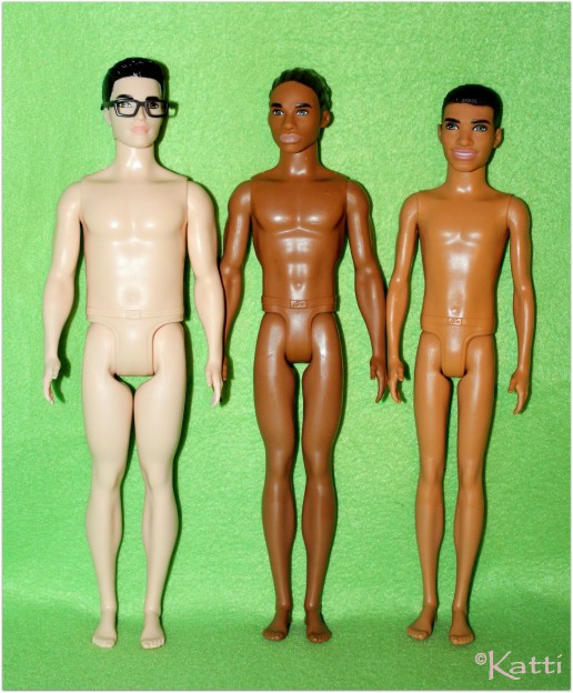 Nude ken doll