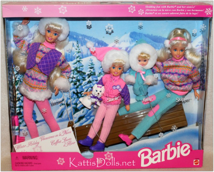 Barbie discount sledding fun